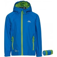 Trespass Qikpac Waterproof Packaway Jacket in Cobalt | Size: 3-4 Years