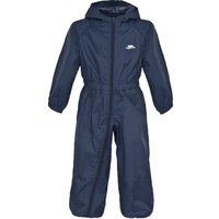 Trespass Button Waterproof Rain Suit in Navy | Size: 2-3 Years