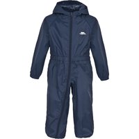 Trespass Babies Button Waterproof Rain Suit in Navy | Size: 6-12 m