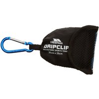 Trespass Dripclip Microfibre Towel Keyring With Carabiner Clip in Blue