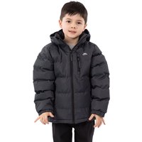 Trespass Boy's Tuff Padded Winter Jacket in Dark Grey | Size: 7-8 Years