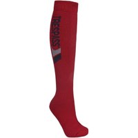 Trespass Men's Tech Luxury Merino Wool Blend Ski Tube Socks in Red | Size: 6-9