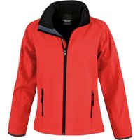 Result Men's Core Printable Softshell Jacket in Dark Red | Size: 3XL