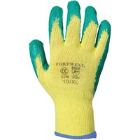 Portwest Fortis Grip Gloves (A150) Workwear Safetywear in Yellow | Size: XL