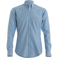 Slim Fit Long Sleeved Oxford Work Shirt inches