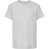 Fruit of the Loom Original Short Sleeve T-Shirt in Grey | Size: 7-8 Years