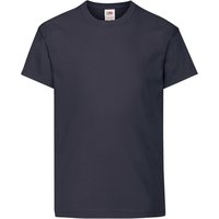 Fruit of the Loom Original Short Sleeve T-Shirt in Navy | Size: 12-13 Years