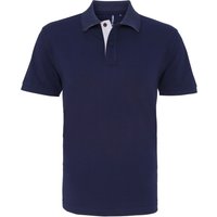 & Classic Fit Contrast Polo Shirt Mid