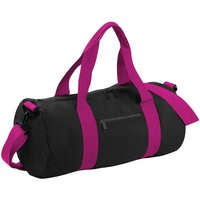 Plain Varsity Barrel Duffle Bag