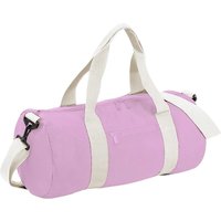 Plain Varsity Barrel Duffle Bag Light