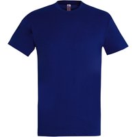 SOL'S Men's Imperial Heavyweight Short Sleeve T-Shirt in Dark Blue | Size: Medium