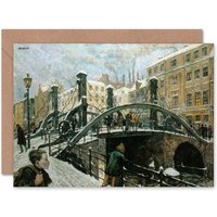 Baluschek Jungfernbrücke Art Blank Just to Say Card