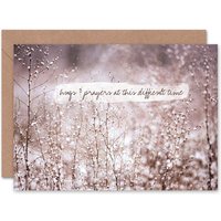 Artery8 Bereaved Prayers Hugs Sympathy Card
