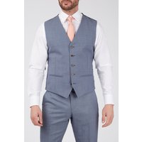 Plain Sharkskin Waistcoat 42R