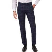 Overcheck Suit Trousers 28R