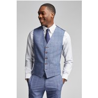 Hemlock Raspberry Check Waistcoat 46R