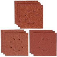 IRWIN 1/4 Punched Sanding Sheet Set, 10 Piece in Red