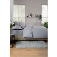 The Lyndon Company 800 Thread Count 100% Cotton Luxury Hotel Quality Fitted Sheets in Grey | Size: Single Fitted