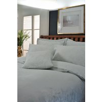 Versailles Luxury Jacquard Duvet Cover Bedding Set Classic Damask Design Cotton Blend Duck Egg cm x 43 cm