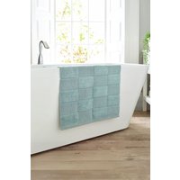 The Lyndon Company Egyptian Spa 1600gsm Cotton Bath Mat - Ultra Plush, Absorbent, Luxury Spa Feel - 55x85cm in Duck Egg Blue