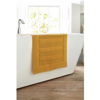 Bliss Pima 100% Cotton Bath Mat 50x80cm Ultrasoft 1600gsm Plush Bathroom Rug