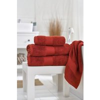 Deyongs Bliss Pima Supersoft Fluffy Cotton 650gsm Towels in Terracotta