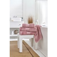 Deyongs Bliss Pima Supersoft Fluffy Cotton 650gsm Towels in Light Pink | Size: Bath Sheet