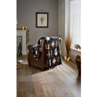 Christmas Dancers Festive Throw Supersoft 140x180cm Blanket cm x 180 cm