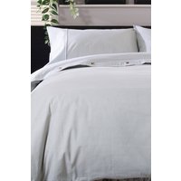 The Lyndon Company Gingham Duvet Cover Set - Soft & Breathable Cotton with Double Piped Edges in Green