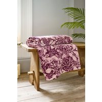 Winter Forest 140x180cm Throw Soft Printed Fleece Blanket Woodland Animal Design cm x 180 cm