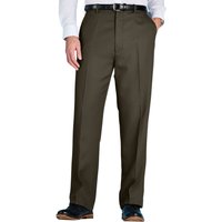 Smart Casual Formal Trousers Hidden Elasticated Waist Dark 42R