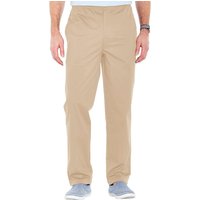 Chums Men's High-Rise Cotton Rugby Trousers in Light Sand | Size: 42R