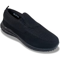 Chums Men's Mesh Wide Fit Trainer in Black | Size: 11