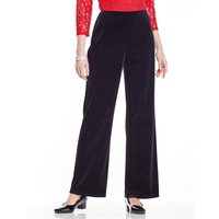 Velour Trousers Elegance & Comfort Straight Leg Styling 14XS