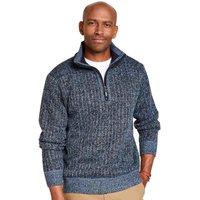 1 4 Zip Fleece Lined Knitted Top
