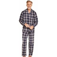 Thermal Check Fleece Traditional Pyjama Set