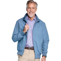 Pegasus Men's College Blouson Jacket Lightweight Showerproof Zip Fastening in Mid Blue | Size: Small