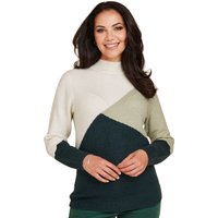Block Turtle Neck Jumper