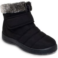 Chums Women's Wide Fit Thermal Lined Showerproof Boot in Black | Size: 8