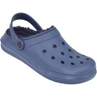 Wide Fit Fleece Lined Clog Lightweight Waterproof Thermal Clogs