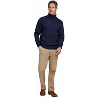 Cable Roll Neck Jumper Chunky Knit Classic Roll Neck Collar Soft