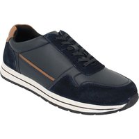 Wide G Fit Leather Trainers Premium Lace Up Sneakers Suede
