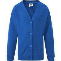 David Luke School Cardigan in Royal | Size: 3-4 Years