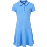 David Luke Girl's School Dress in Bright Blue | Size: 3-4 Years
