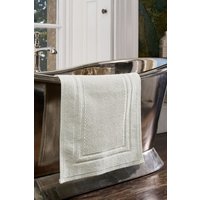 CHRISTY 'Fina' Luxury Heavyweight Woven Bath Mat in Natural