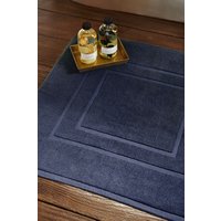 CHRISTY 'Brixton' Luxury 100% Cotton Bath Mats in Midnight