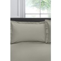 Premium 200TC Plain Dye Hotel Quality 100% Percale Cotton Oxford Pillowcases Standard Pillow Case
