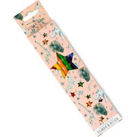 & 6 Coloured Pencils Pack Party Animals