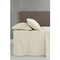 Easy Iron Percale Fitted Valance Sheet Single