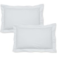 Catherine Lansfield 'Easy Iron Percale' Oxford Pillowcase Pair in White